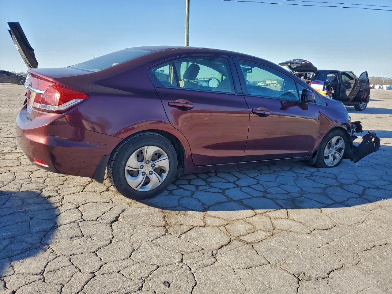 2013 Honda Civic Lx VIN: 19XFB2F56DE096880 Lot: 98092345