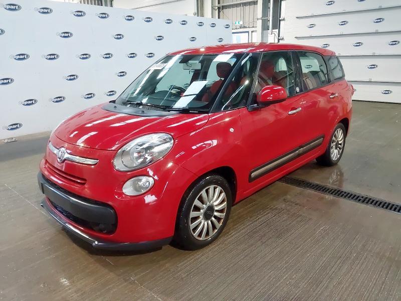 2014 FIAT 500L MPW 1.6 MULTIJET 105 POP STAR 5DR [7 SEAT] for sale at Copart EAST KILBRIDE
