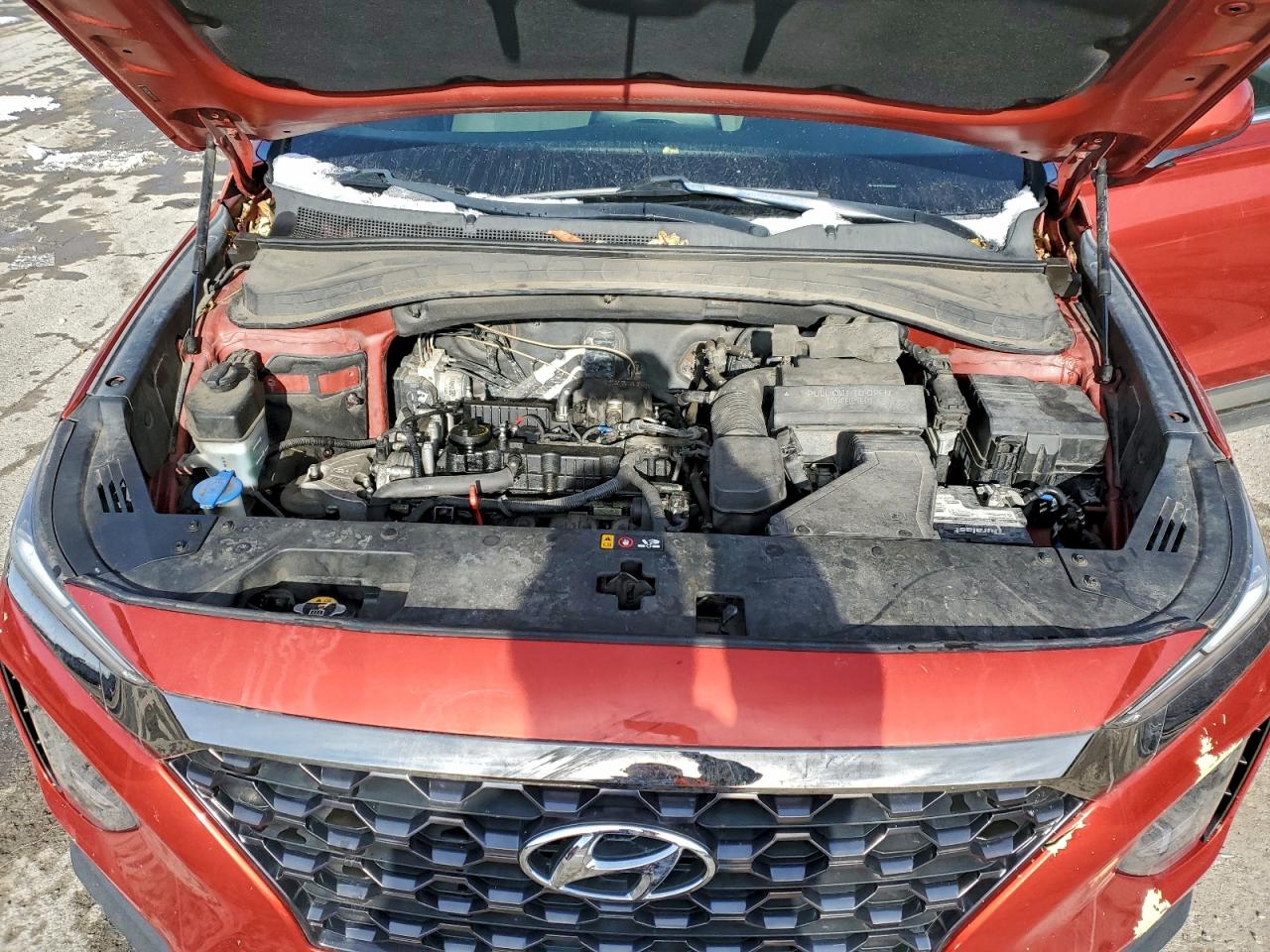 2019 Hyundai Santa Fe Sel VIN: 5NMS3CAD1KH033983 Lot: 95761615