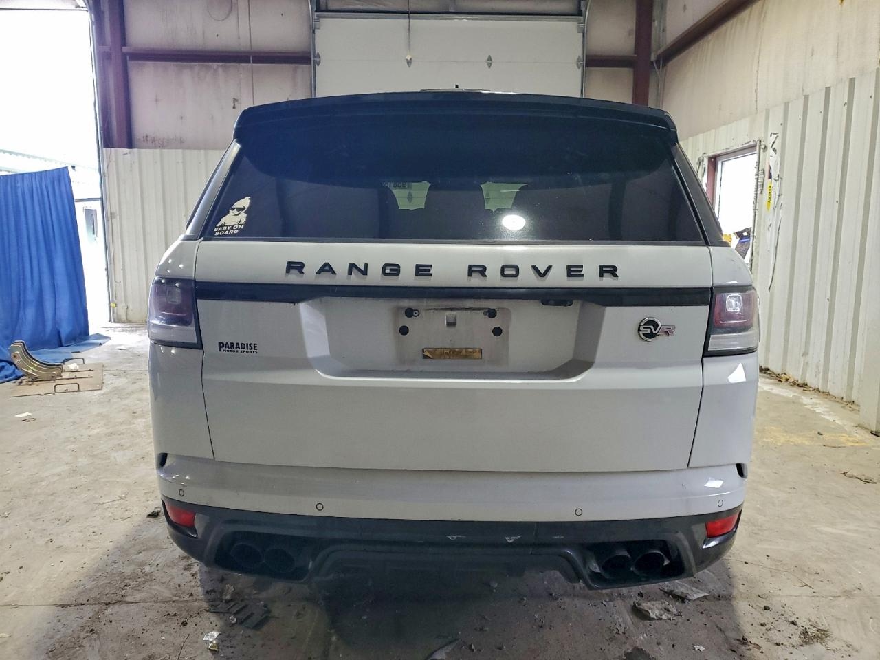 2016 Land Rover Range Rover Sport Svr VIN: SALWZ2EF2GA594211 Lot: 95815995