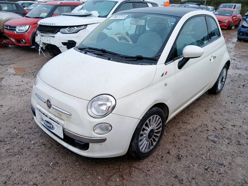 2009 FIAT 500 1.2 LOUNGE 3DR for sale at Copart BRISTOL