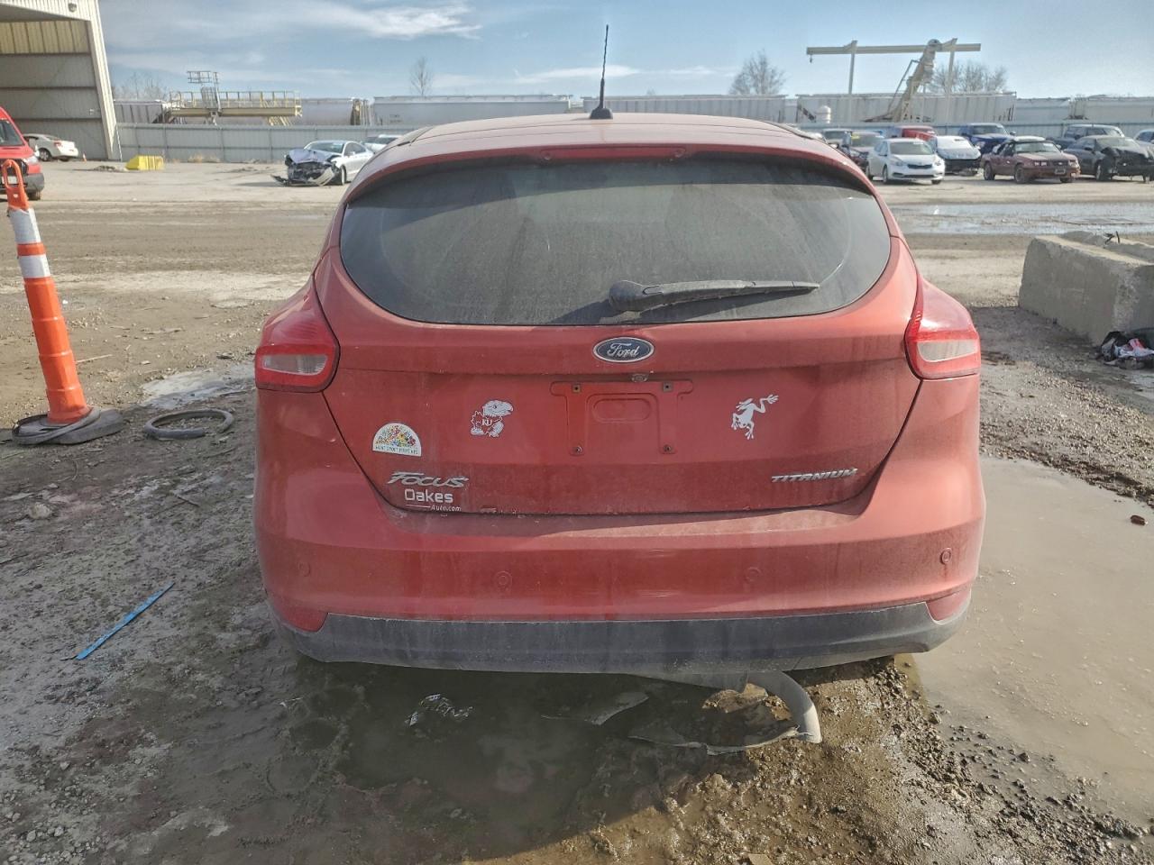 2018 Ford Focus Titanium VIN: 1FADP3N23JL325126 Lot: 95516245