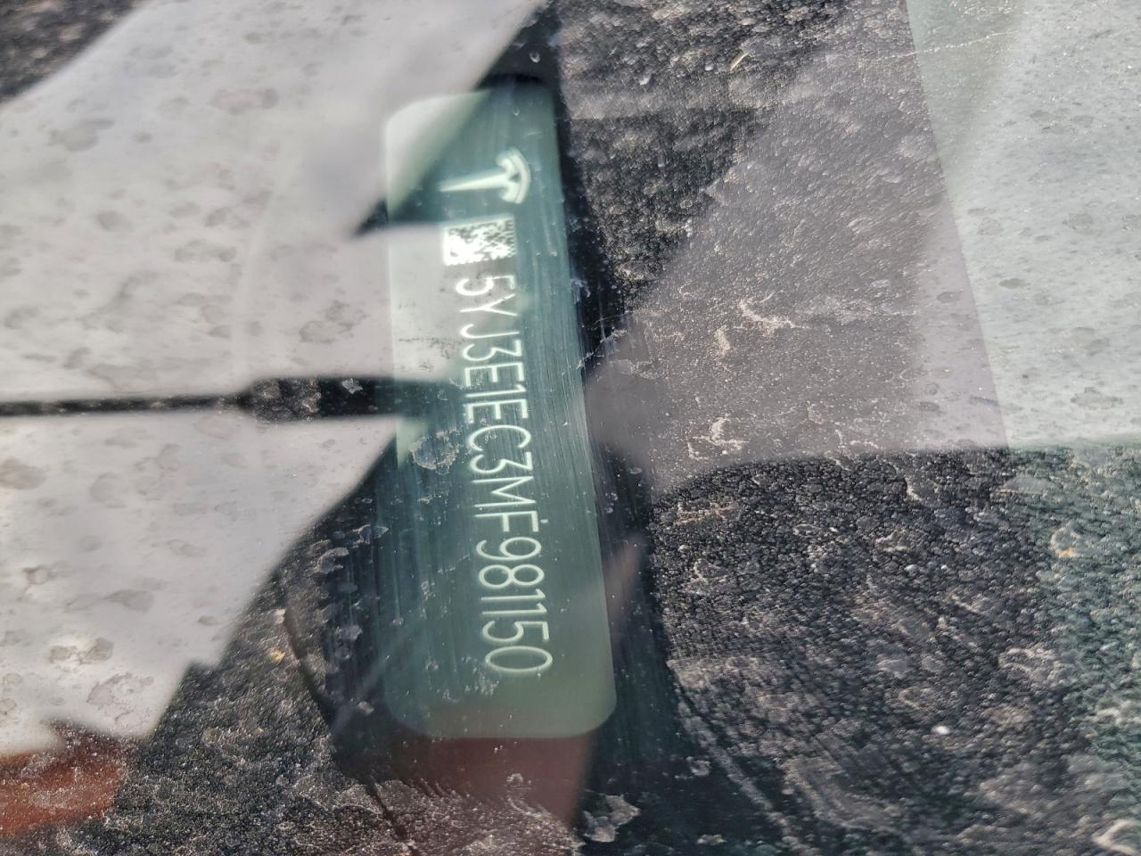 2021 Tesla Model 3 VIN: 5YJ3E1EC3MF981150 Lot: 94742195