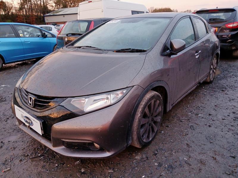 2014 HONDA CIVIC 1.8 I-VTEC SE PLUS 5DR AUTO for sale at Copart WOLVERHAMPTON