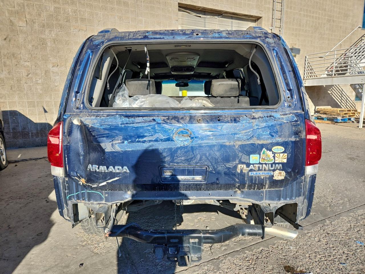 2011 Nissan Armada Platinum VIN: 5N1BA0NE0BN602635 Lot: 94713635