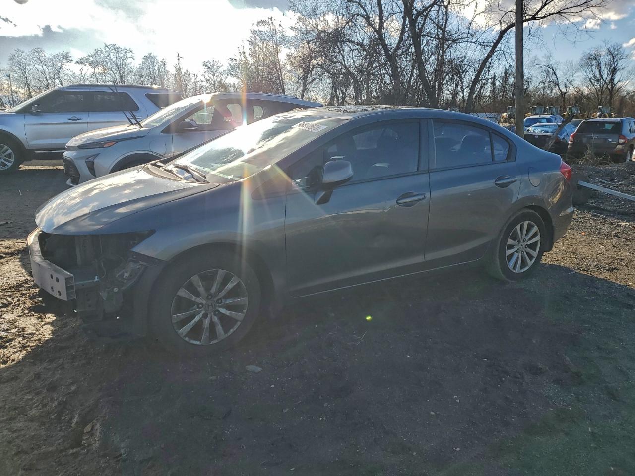 2012 Honda Civic Exl VIN: 19XFB2F95CE302790 Lot: 96010925