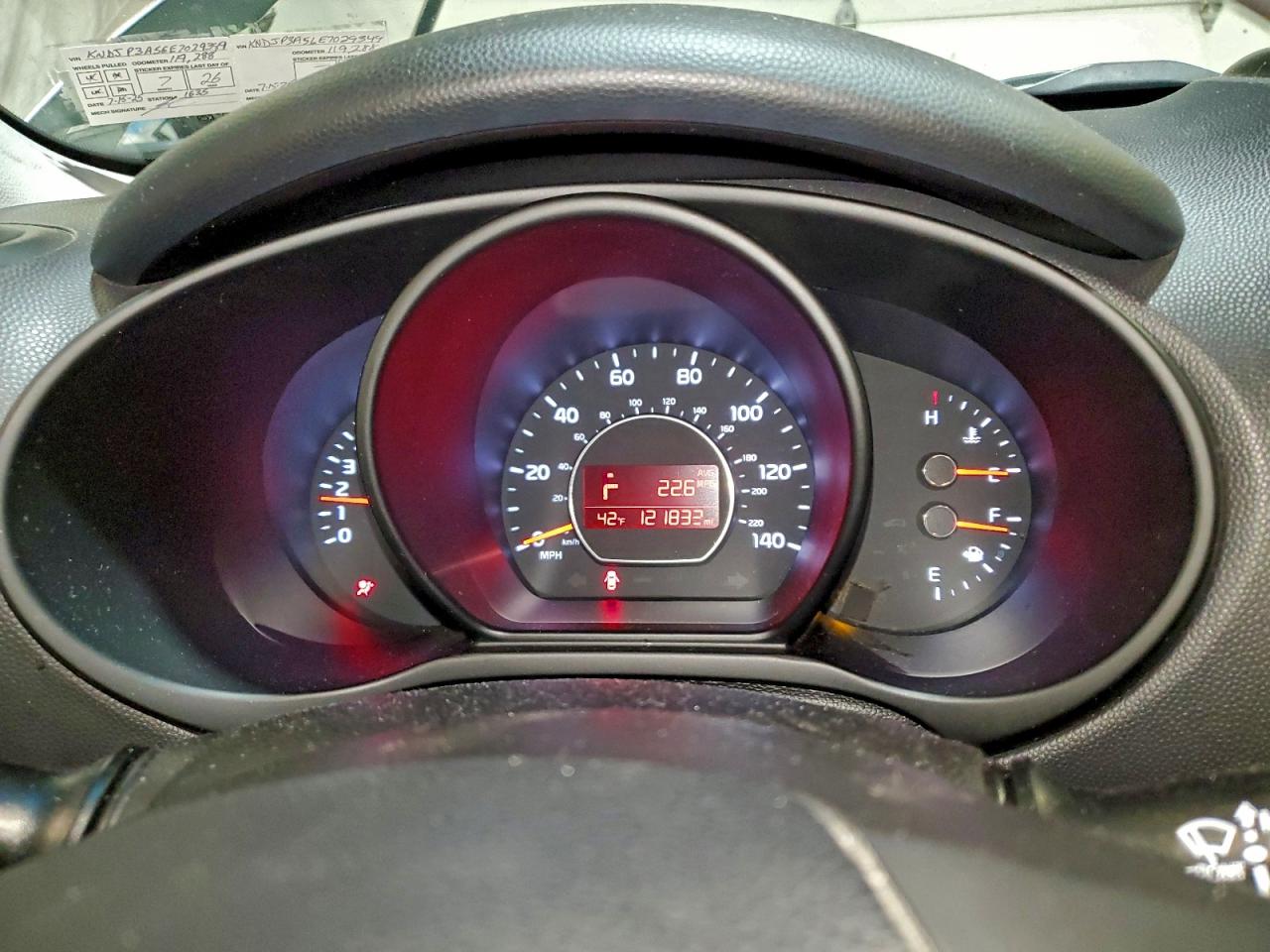 2014 Kia Soul + VIN: KNDJP3A56E7029349 Lot: 95081295