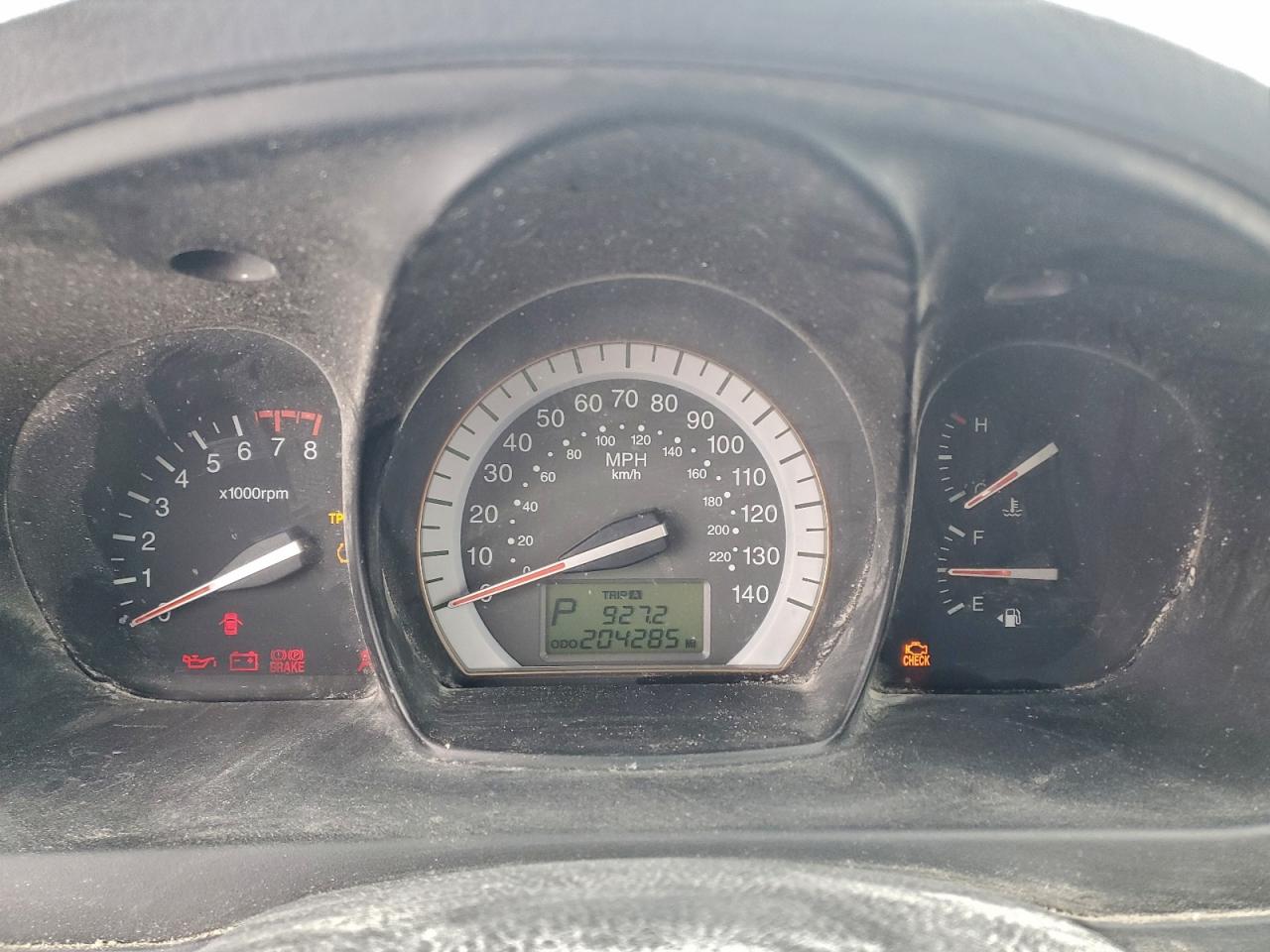 2007 Kia Spectra Ex VIN: KNAFE121875401183 Lot: 95341425