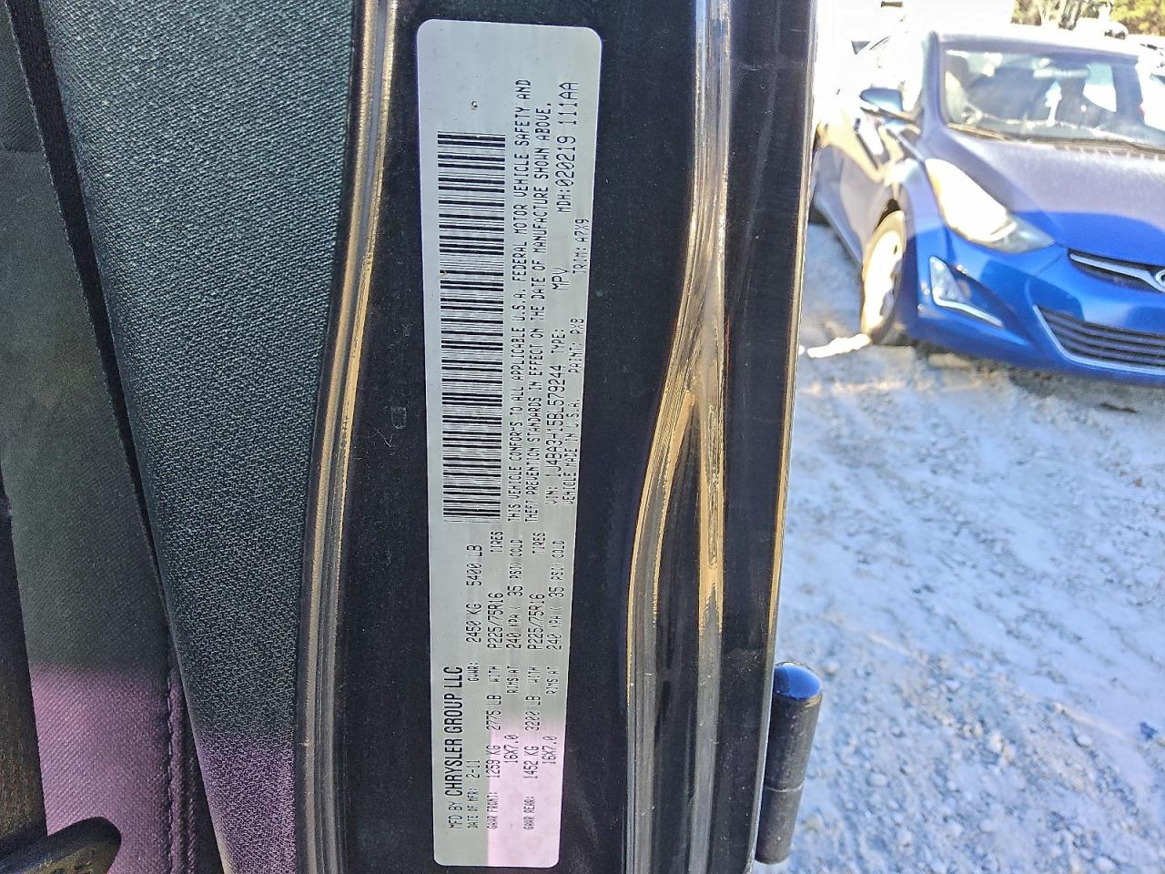 2011 Jeep Wrangler Unlimited Sport VIN: 1J4BA3H15BL579244 Lot: 93875525