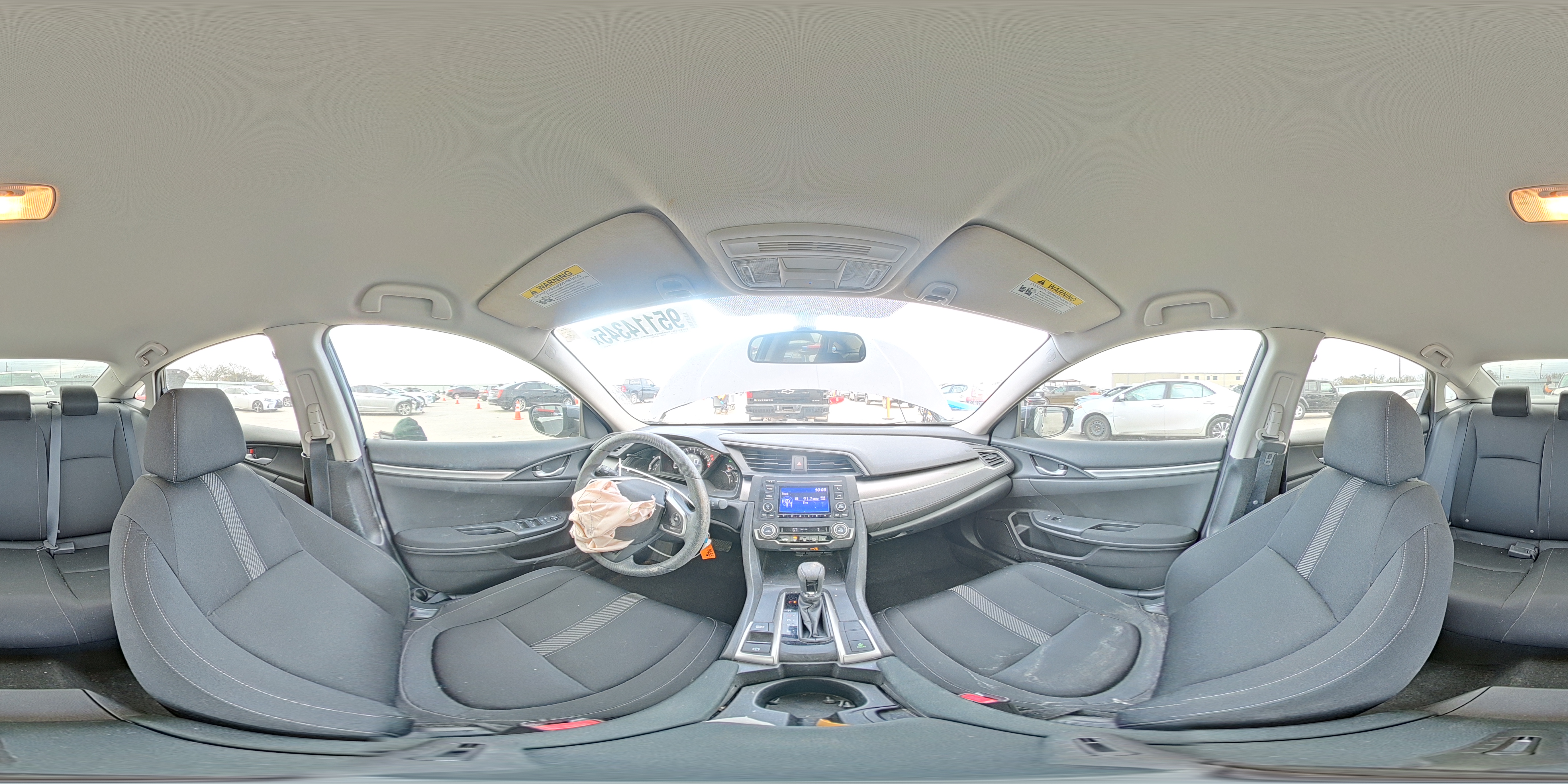 2017 Honda Civic Lx VIN: 19XFC2F57HE037159 Lot: 95114345