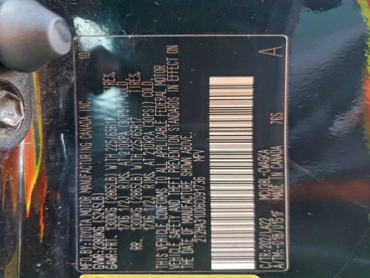 2006 Lexus Rx 330 VIN: 2T2HA31U06C091736 Lot: 96415505