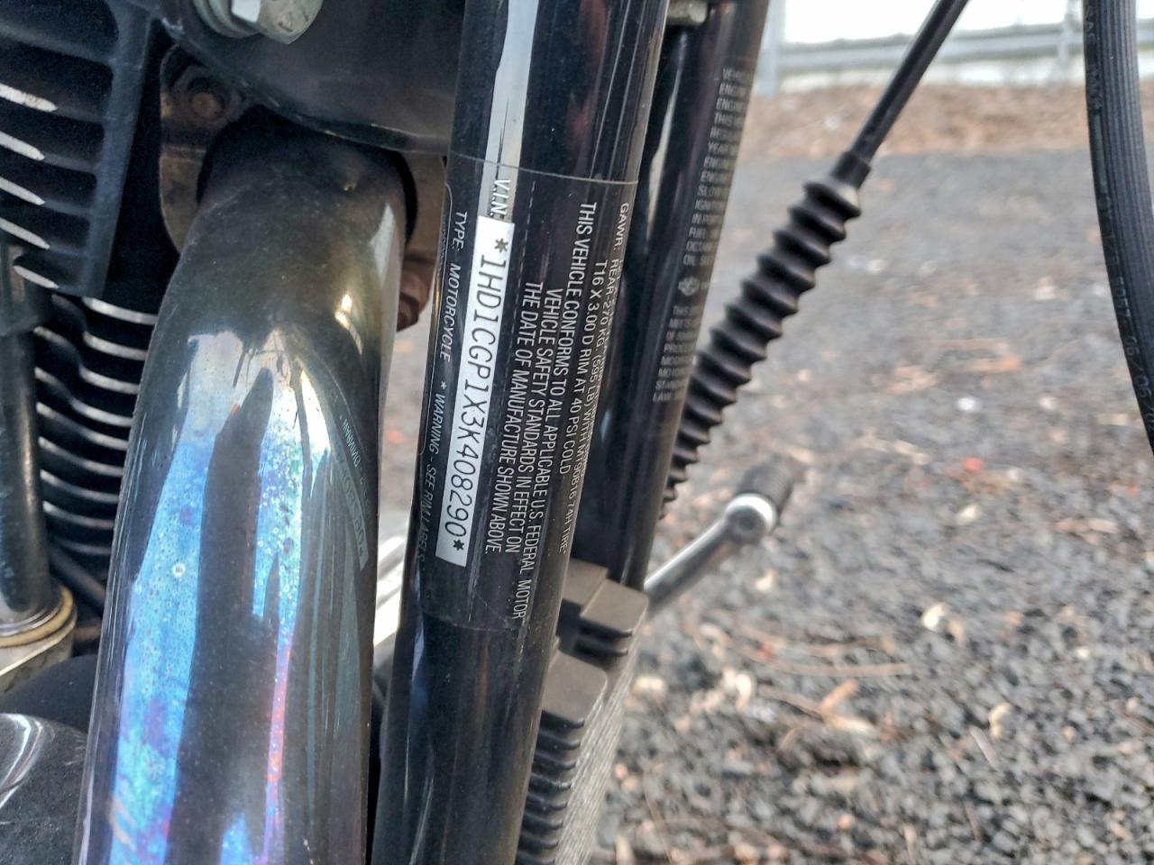 2003 Harley-Davidson Xl1200 C VIN: 1HD1CGP1X3K408290 Lot: 91104305