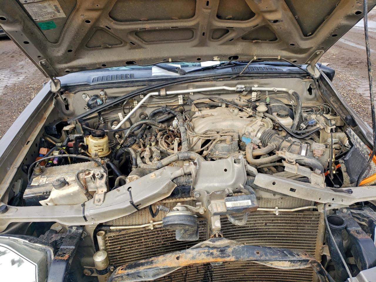 2004 Nissan Frontier Crew Cab Xe V6 VIN: 1N6ED29Y84C466212 Lot: 95119025