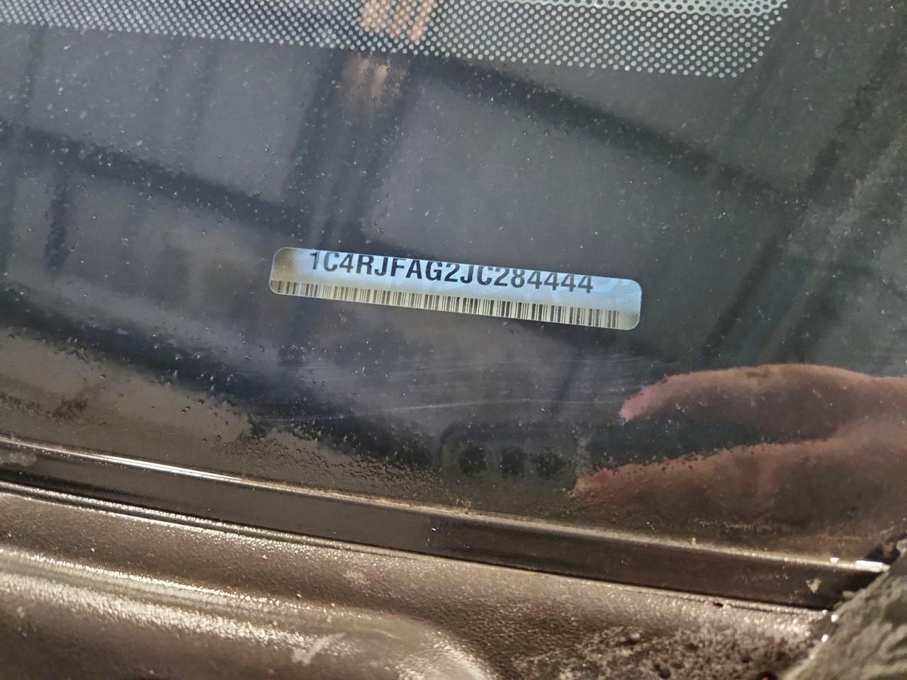 2018 Jeep Grand Cherokee Laredo VIN: 1C4RJFAG2JC284444 Lot: 94499945