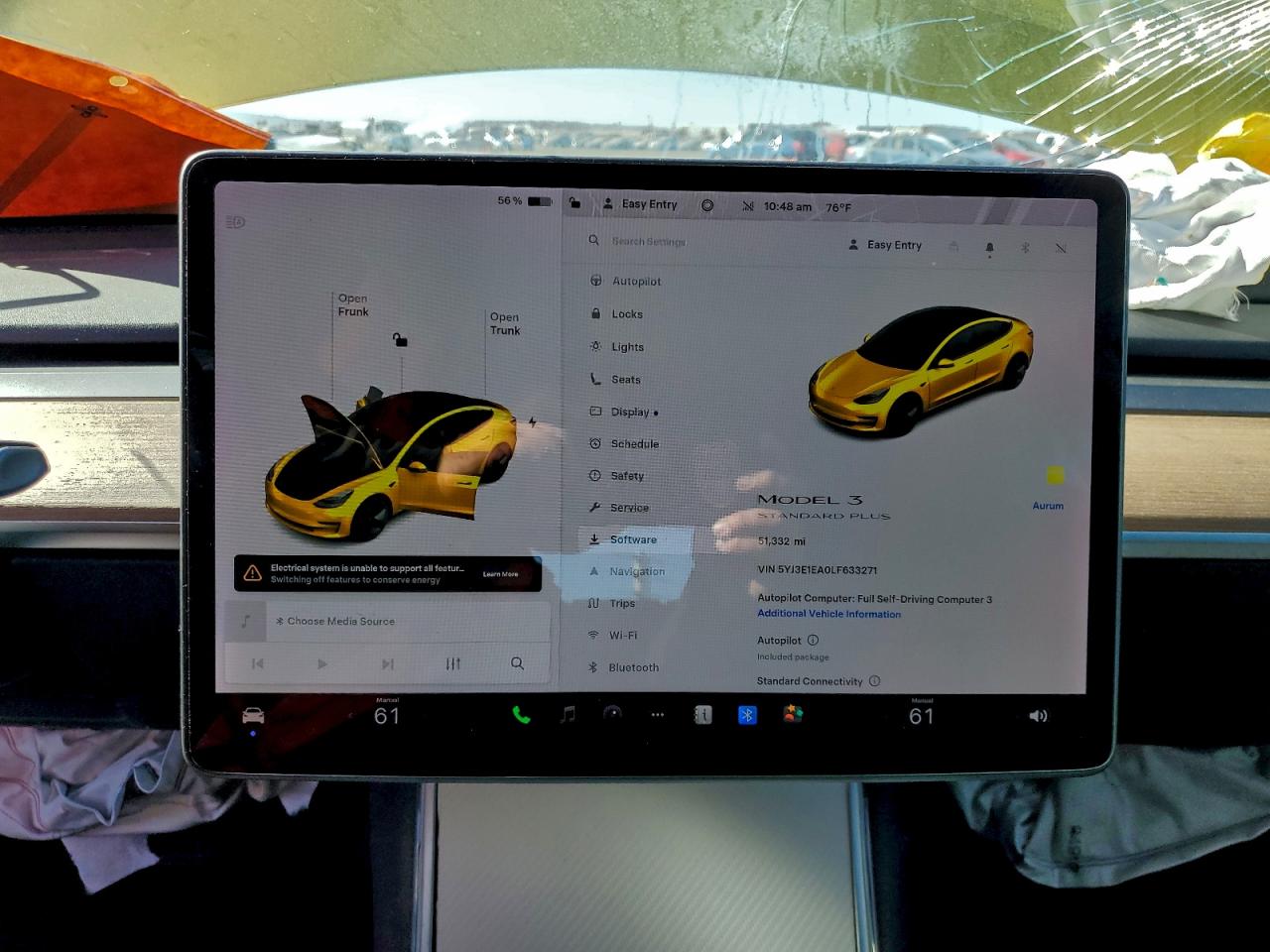 2020 Tesla Model 3 VIN: 5YJ3E1EA0LF633271 Lot: 96072135