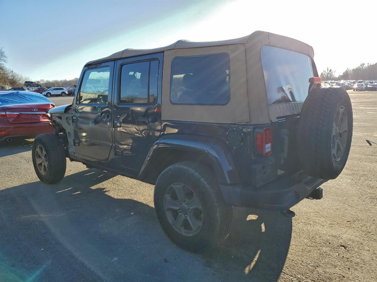 2018 Jeep Wrangler Unlimited Sport VIN: 1C4BJWDG0JL897434 Lot: 98033945