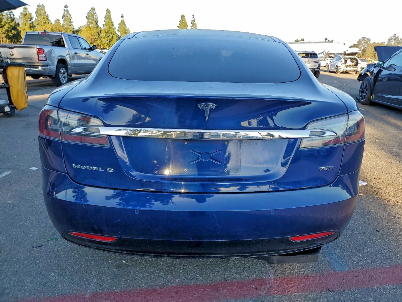 2016 Tesla Model S VIN: 5YJSA1E21GF158980 Lot: 91937415