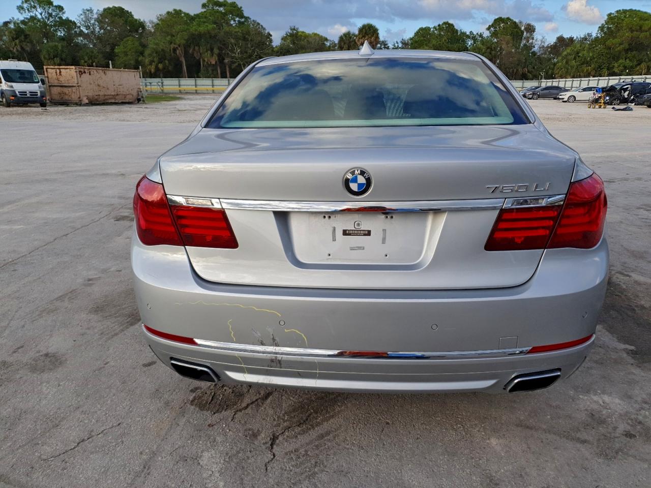 2013 BMW 750 Li VIN: WBAYE8C57DD132405 Lot: 94661405