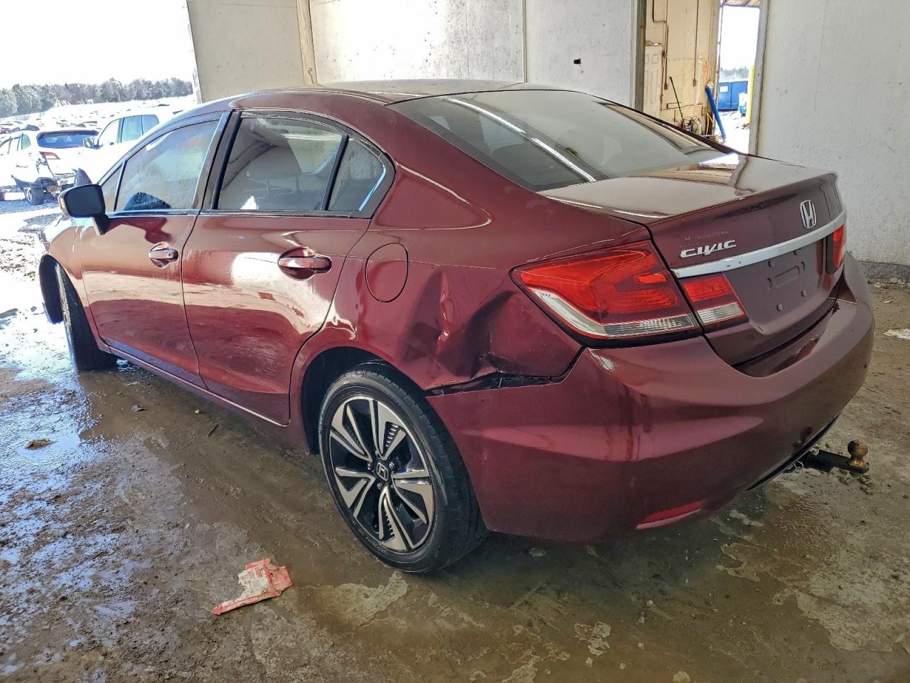 2014 Honda Civic Lx VIN: 2HGFB2F57EH500342 Lot: 97371475