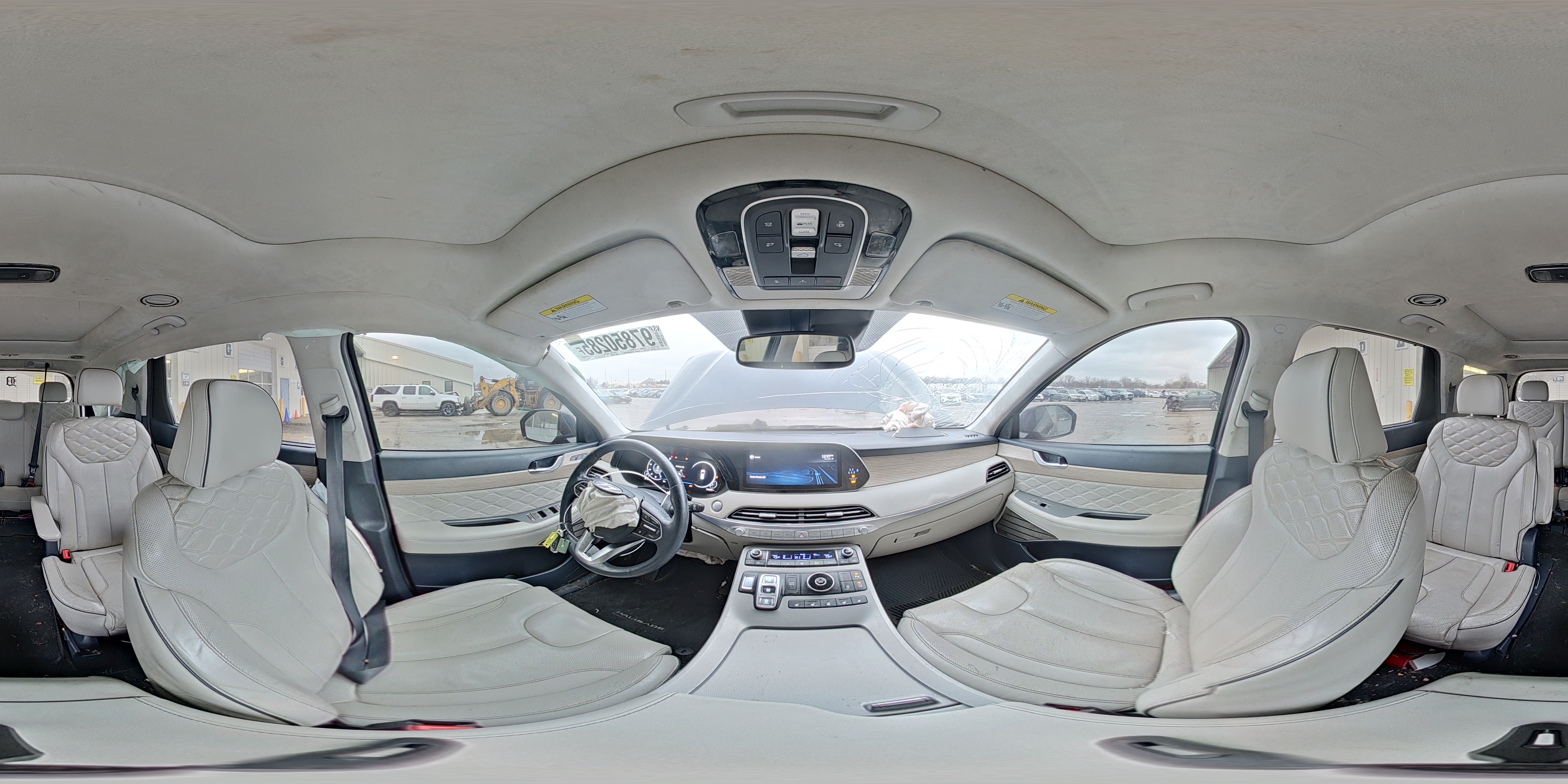 2022 Hyundai Palisade Calligraphy VIN: KM8R74HE6NU396859 Lot: 97850285