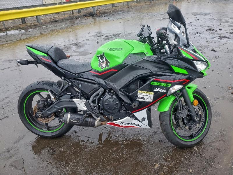 2022 KAWASAKI EX650 N   for sale at Copart NY - LONG ISLAND