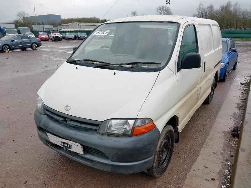 2000 TOYOTA HIACE POWERVAN GS SWB  for sale at Copart WESTBURY