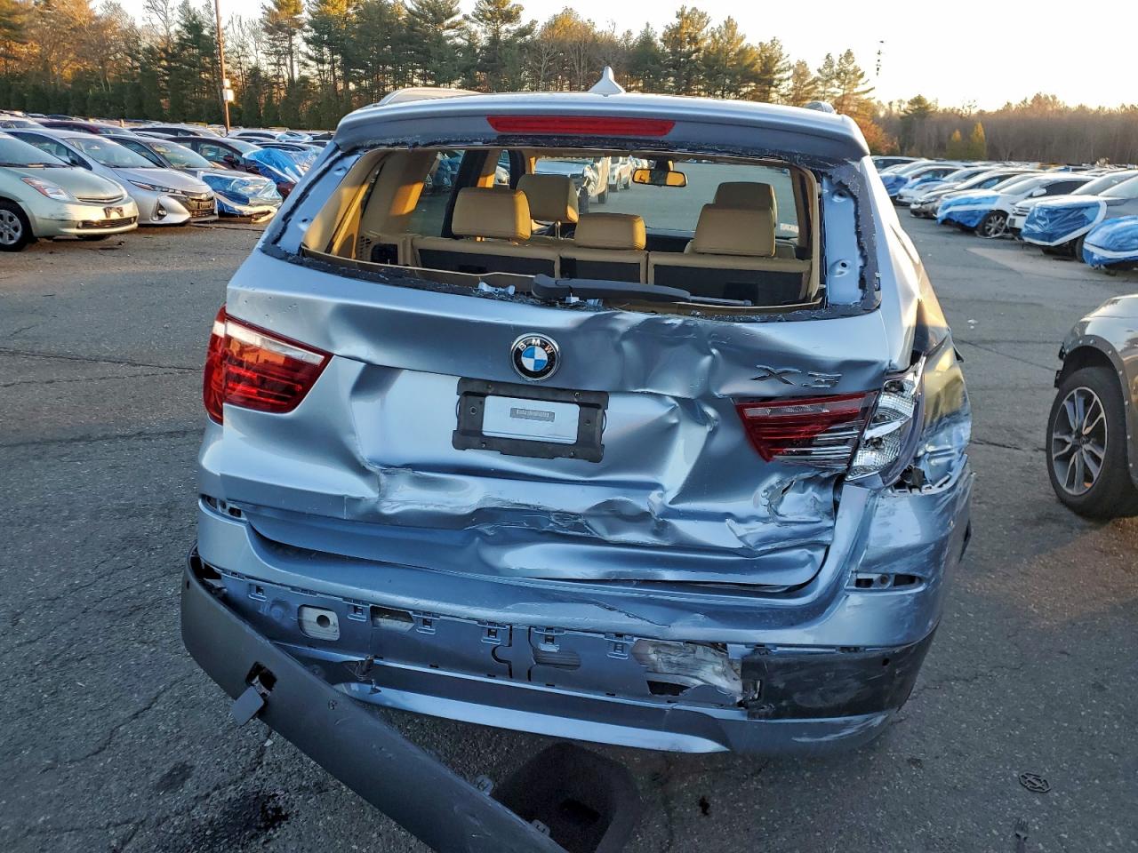 2011 BMW X3 xDrive28I VIN: 5UXWX5C55BL712711 Lot: 95701315