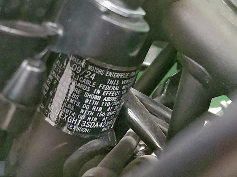 2025 KAWASAKI EX500 H  