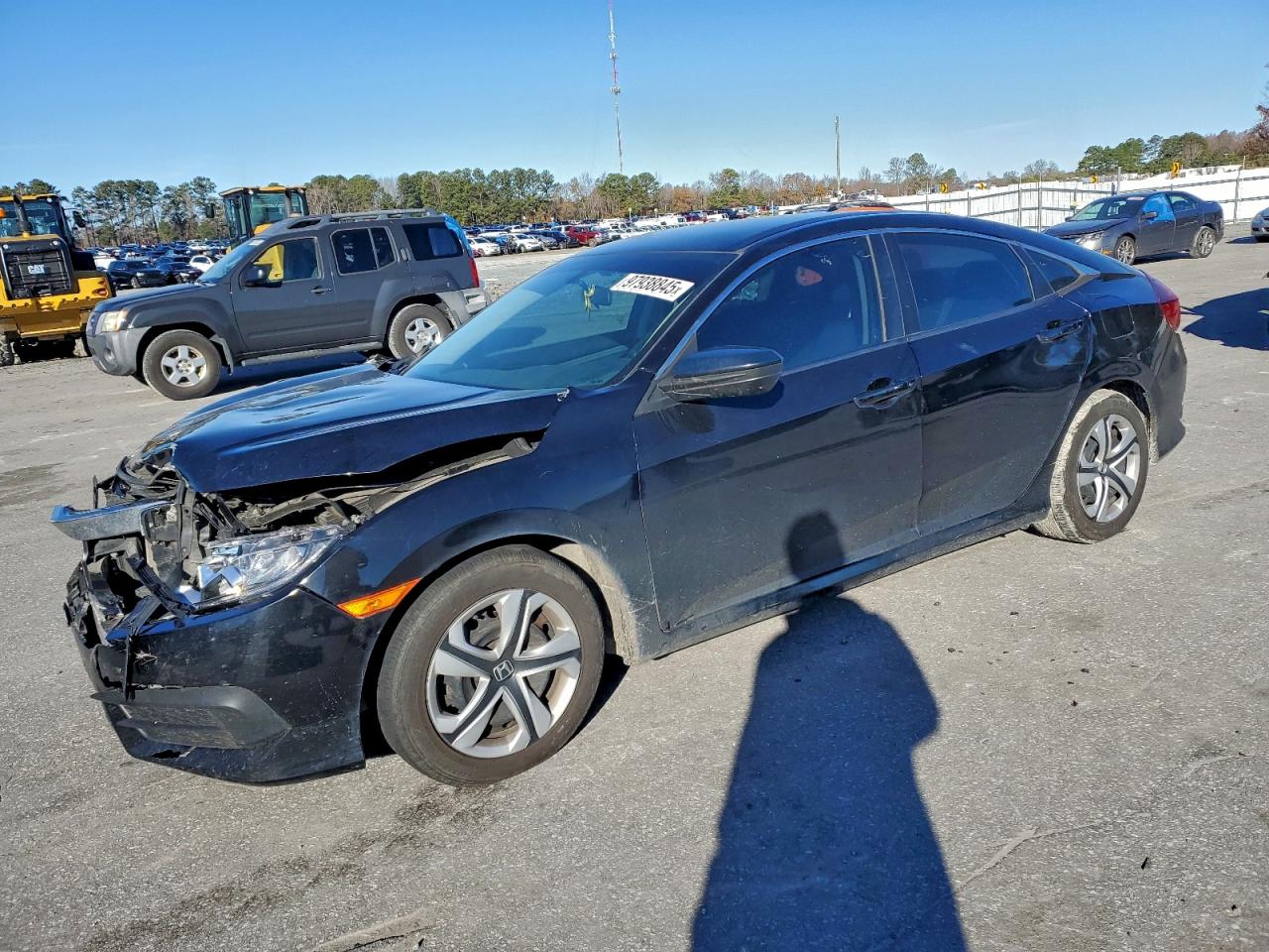 2017 Honda Civic Lx VIN: 2HGFC2F50HH552655 Lot: 97938845