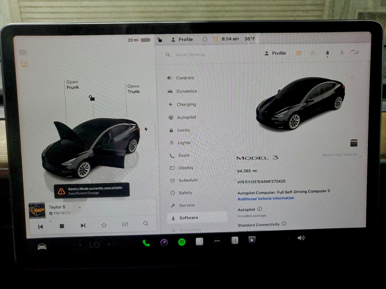 2022 Tesla Model 3 VIN: 5YJ3E1EA6NF372425 Lot: 95348785