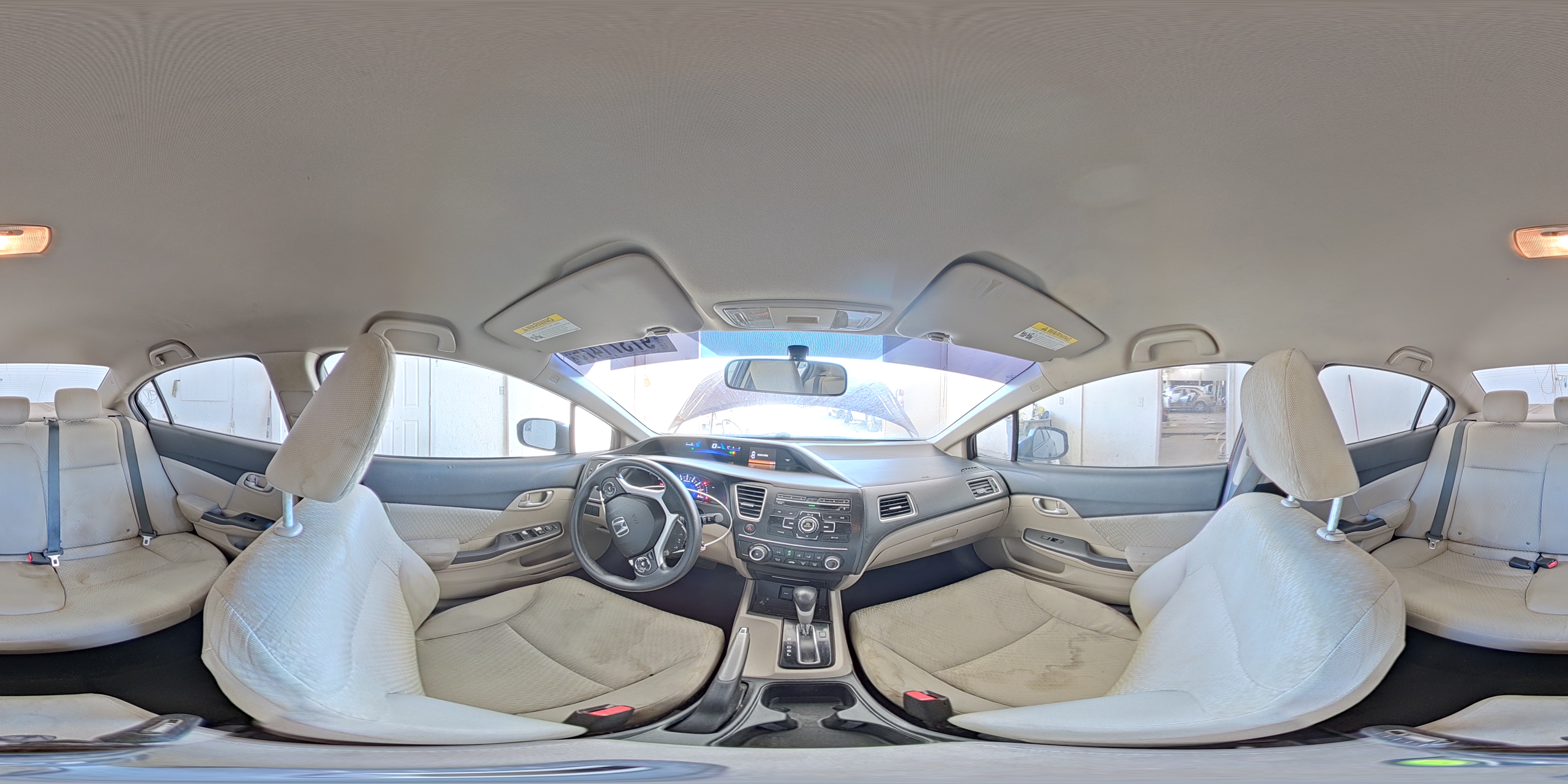 2014 Honda Civic Lx VIN: 2HGFB2F57EH500342 Lot: 97371475