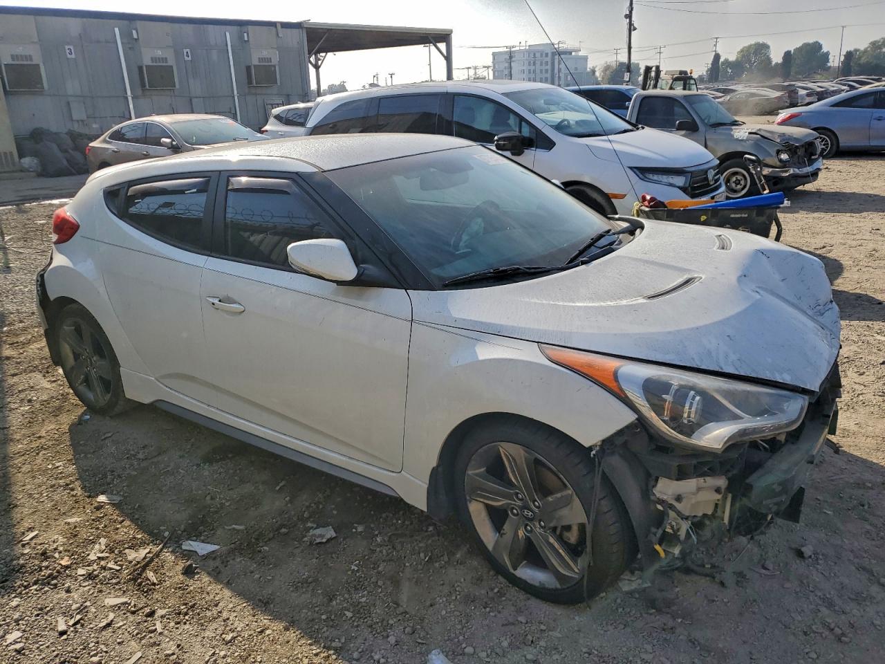 2015 Hyundai Veloster Turbo VIN: KMHTC6AE2FU226135 Lot: 97795435