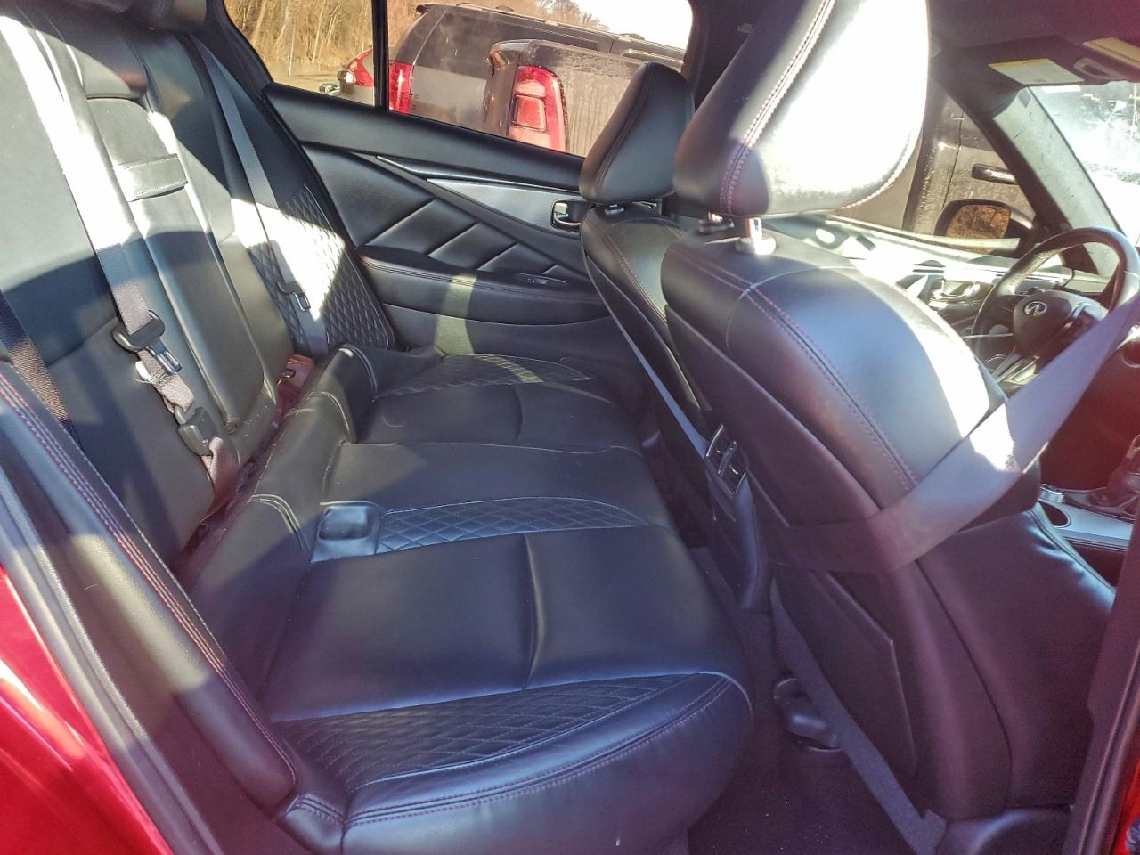 2018 Infiniti Q50 Red Sport 400 VIN: JN1FV7ARXJM481308 Lot: 95879975