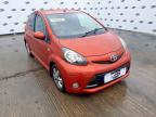 2012 TOYOTA AYGO 1.0 VVT-I FIRE 5DR [AC] MMT for sale at Copart SANDWICH