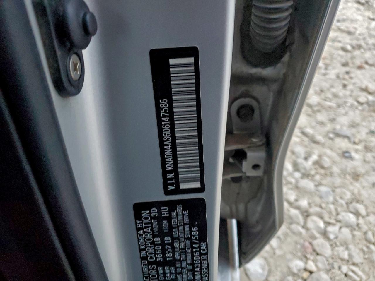 2013 Kia Rio Ex VIN: KNADN4A36D6147586 Lot: 94636175