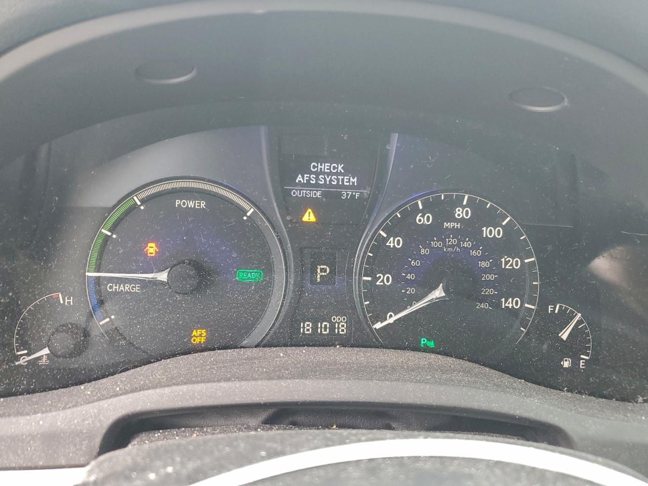 2011 Lexus Rx 450H VIN: JTJBC1BA8B2418001 Lot: 96314255