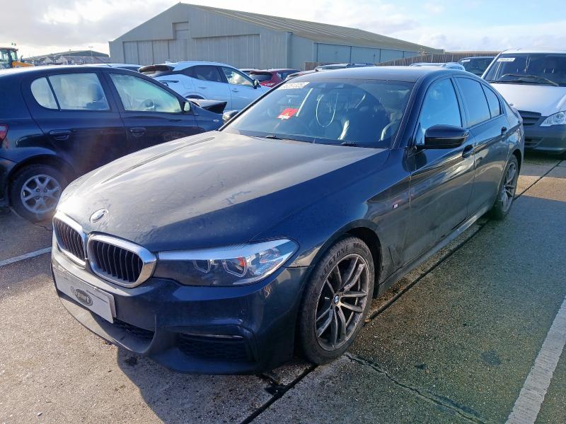 2019 BMW 5 SERIES 520D M SPORT 4DR AUTO for sale at Copart NEWBURY