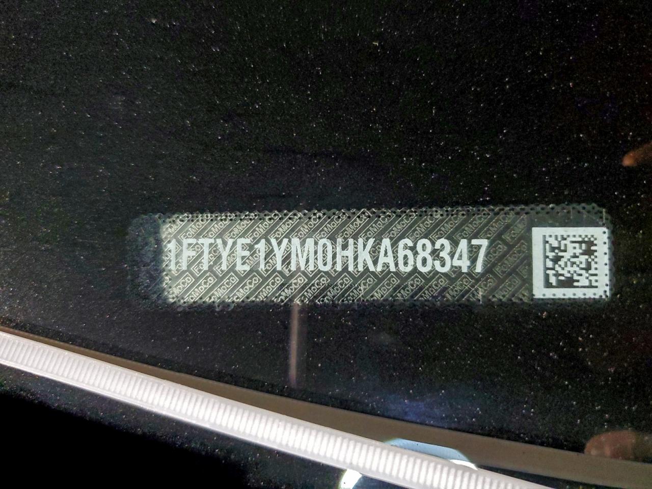 2017 Ford Transit T- VIN: A68347 Lot: 96630895