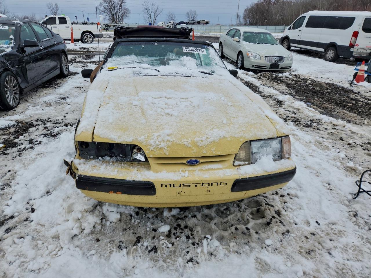 1989 Ford Mustang Lx VIN: 1FABP44EXKF226781 Lot: 95532825