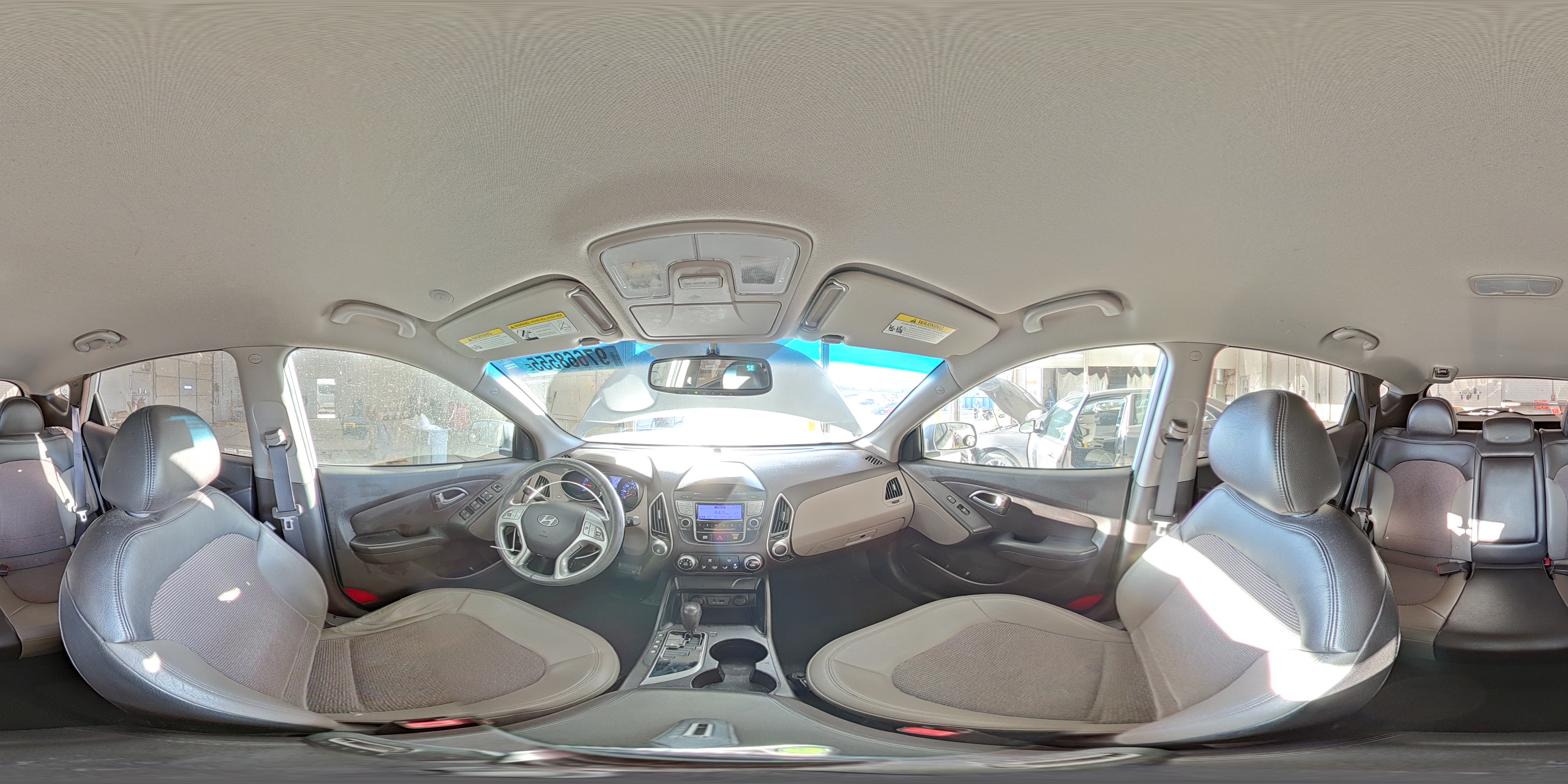 2012 Hyundai Tucson Gls VIN: KM8JU3AC7CU345280 Lot: 97668555