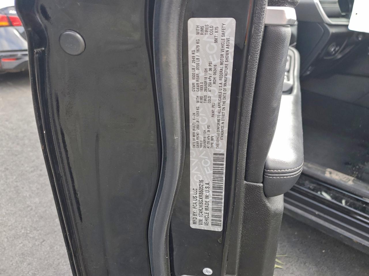 2024 Jeep Grand Cherokee L Limited VIN: 1C4RJKBGXR8605216 Lot: 94495745