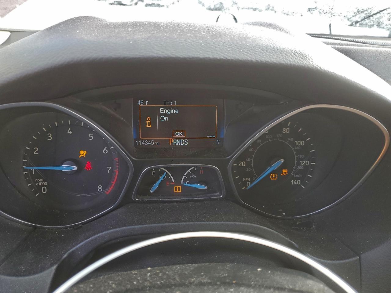 2018 Ford Focus Titanium VIN: 1FADP3N23JL325126 Lot: 95516245