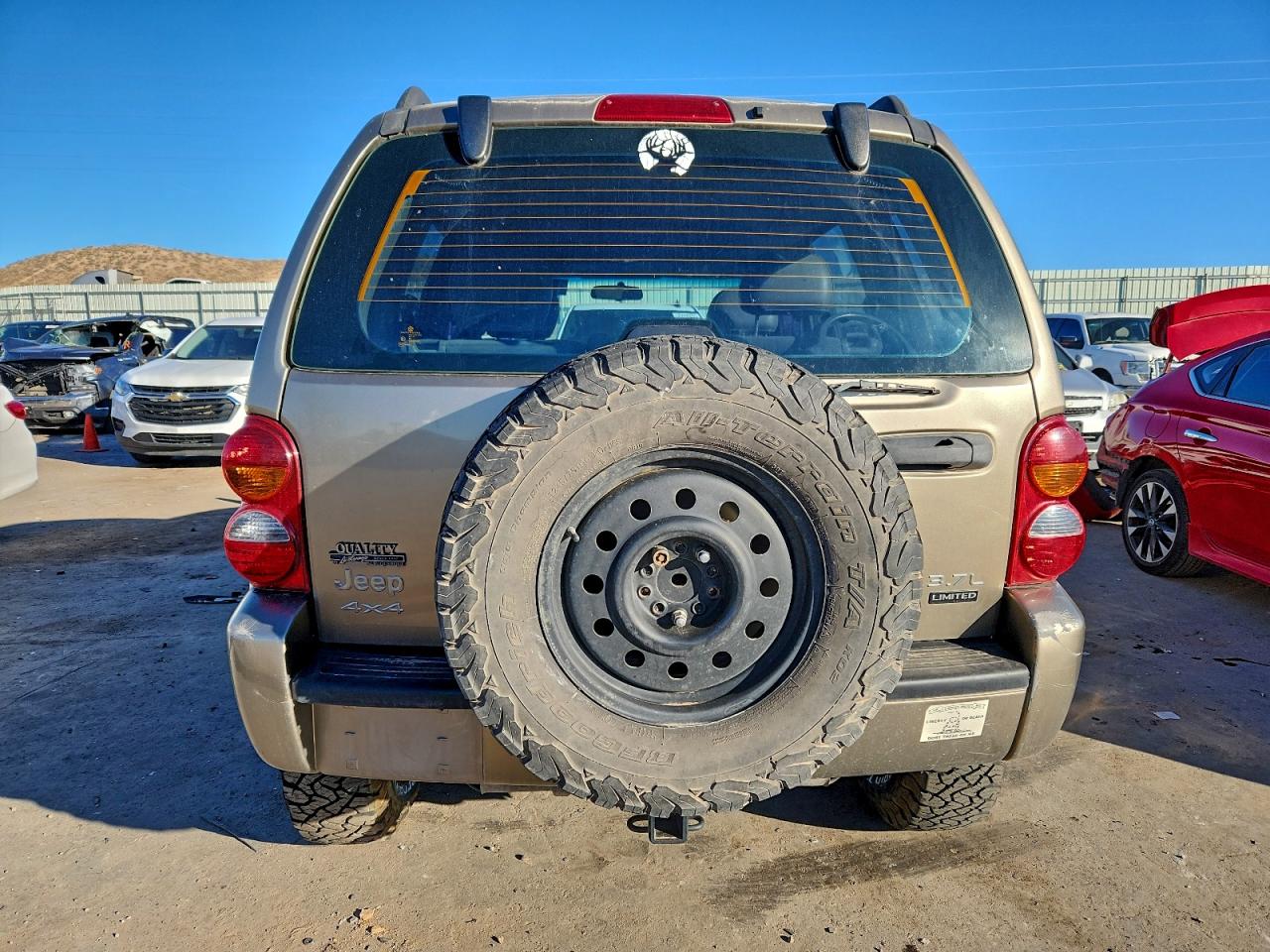 2004 Jeep Liberty Limited VIN: 1J8GL58K84W300776 Lot: 94563935