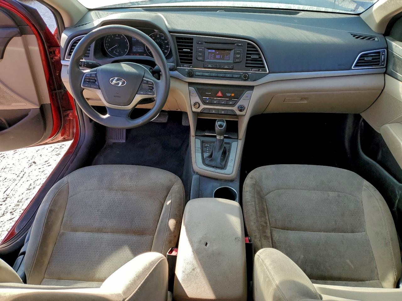 2017 Hyundai Elantra Se VIN: KMHD74LF9HU395686 Lot: 95660785