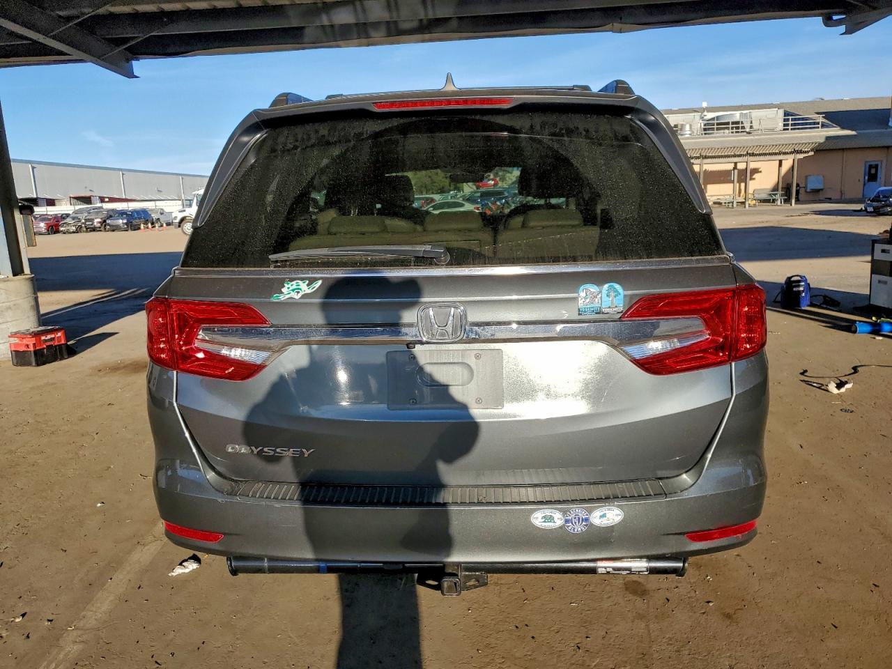 2018 Honda Odyssey Exl VIN: 5FNRL6H73JB109168 Lot: 95437145