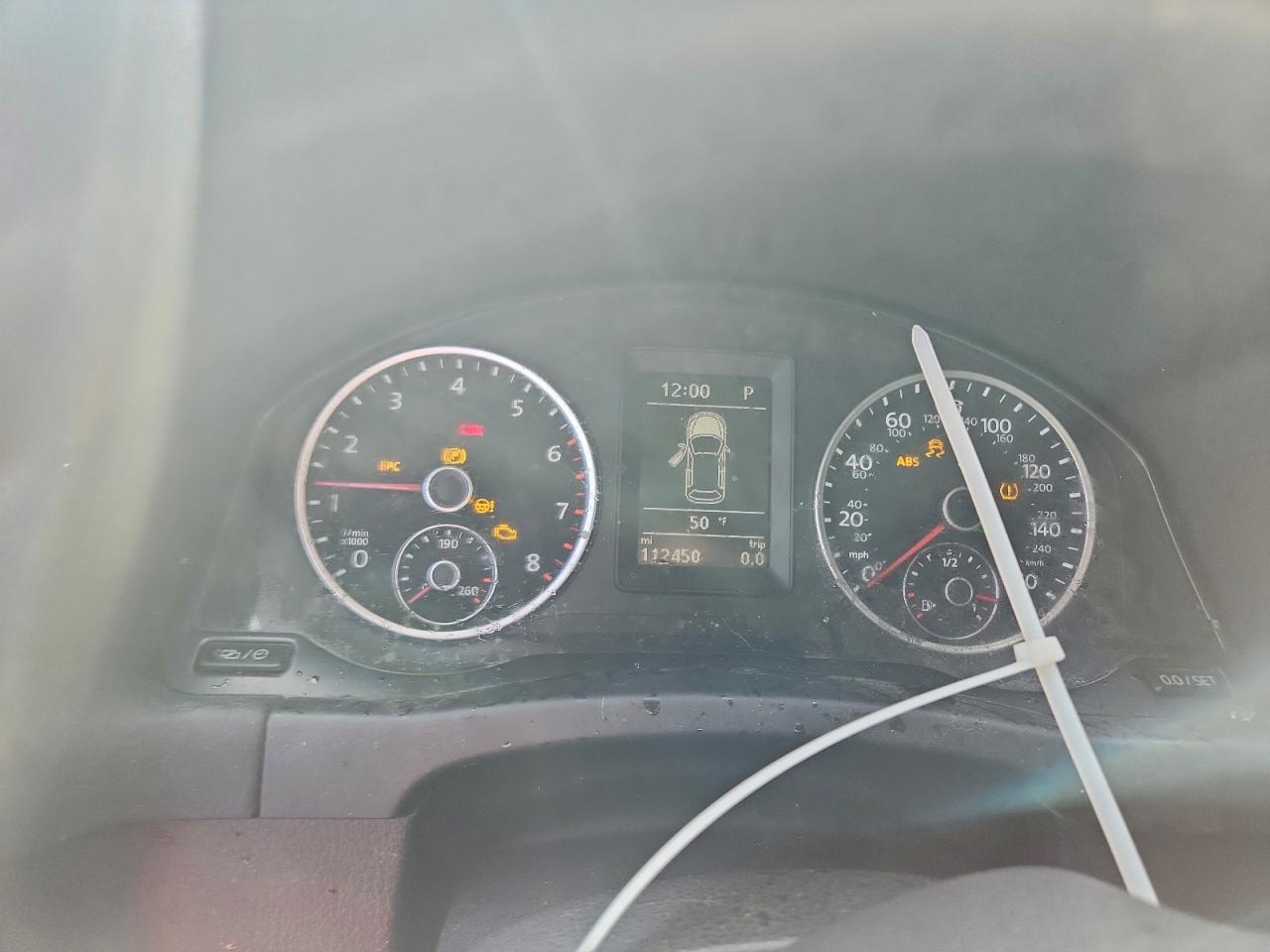 2016 Volkswagen Tiguan S VIN: WVGAV7AX2GW596743 Lot: 95190855