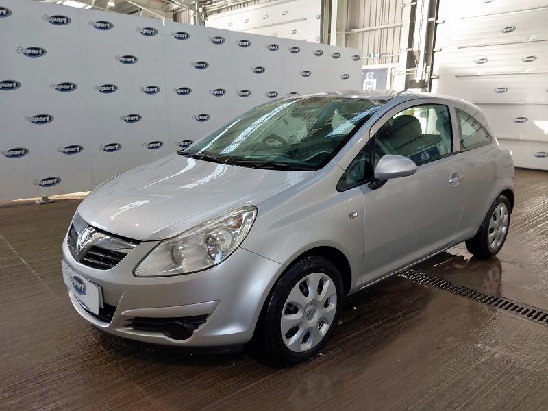 2008 VAUXHALL CORSA 1.2I 16V CLUB 3DR for sale at Copart EAST KILBRIDE