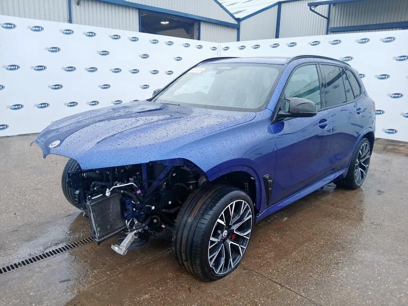 2021 BMW X5 M XDRIVE X5 M COMPETITION 5DR STEP AUTO for sale at Copart SANDY
