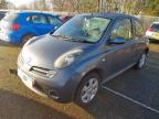 2007 NISSAN MICRA 1.2 ACTIV BLACK 3DR for sale at Copart SANDTOFT