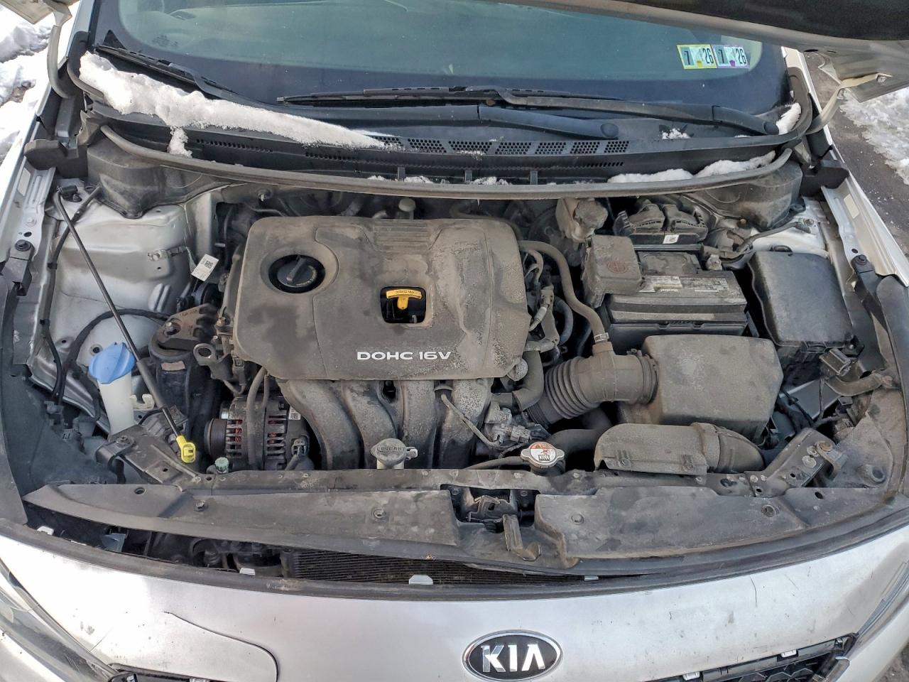 2017 Kia Forte Lx VIN: 3KPFL4A77HE107814 Lot: 93650335